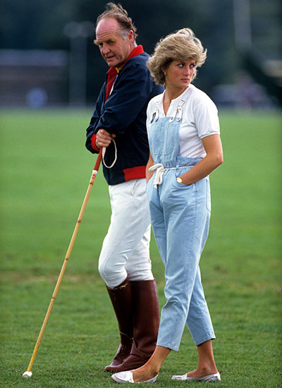 Джинсовый комбинезон принцессы Дианы